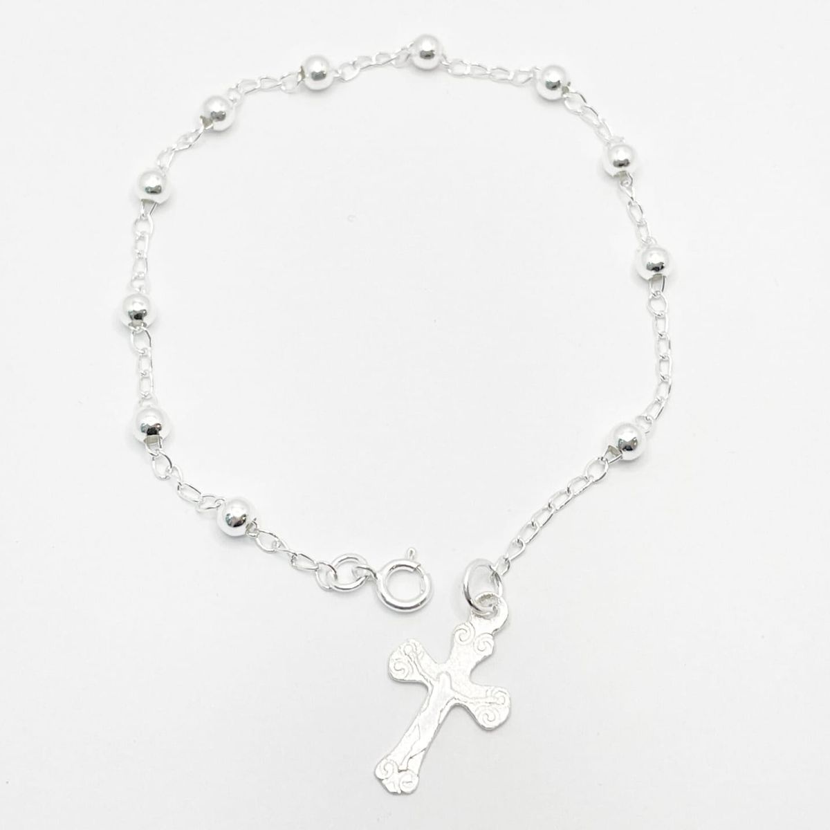 GENERICO - Pulsera Denario Plata Italiana 925