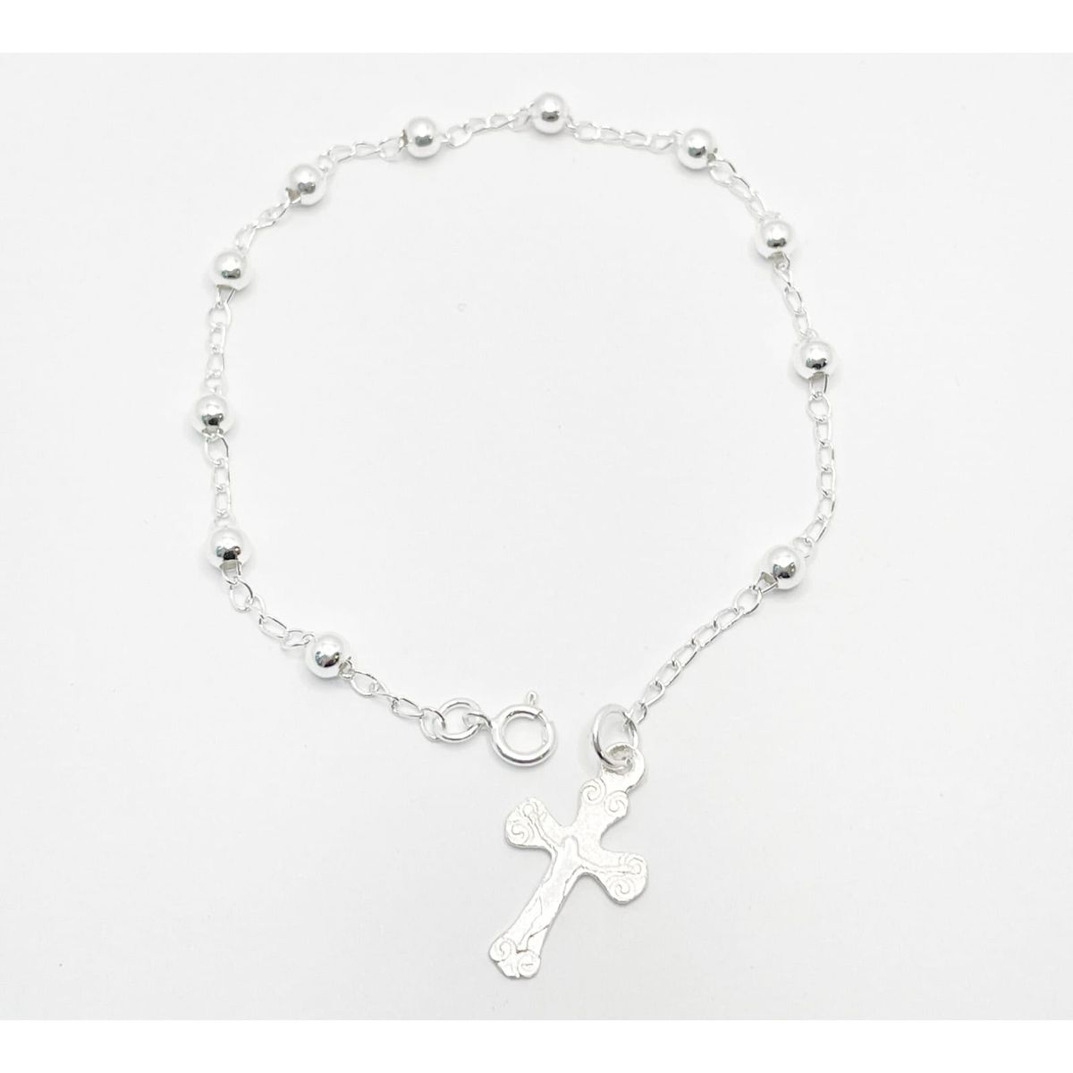 GENERICO - Pulsera Denario Plata Italiana 925