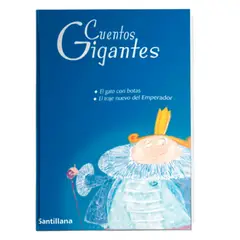 TOP10BOOKS - Libro CUENTOS GIGANTES: EL GATO CON BOTAS Y EL TRAJE NUEVO DEL EMPERADOR