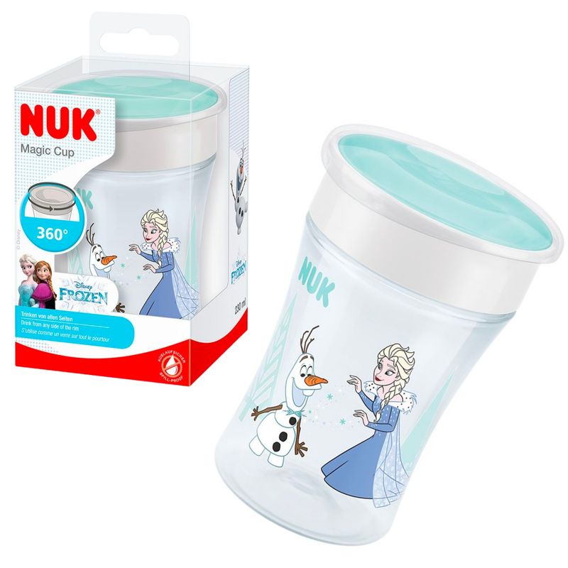 NUK - Vaso NUK  MAGIC Cup  360º Frozen 8+ meses (Verde)