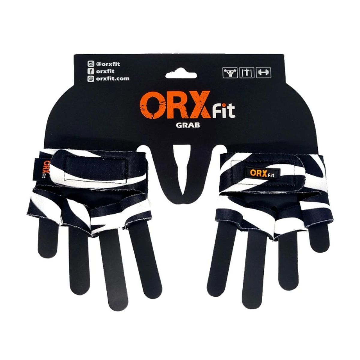 ORXFIT - GUANTES PESAS GRABS ZEBRA - ORXFIT