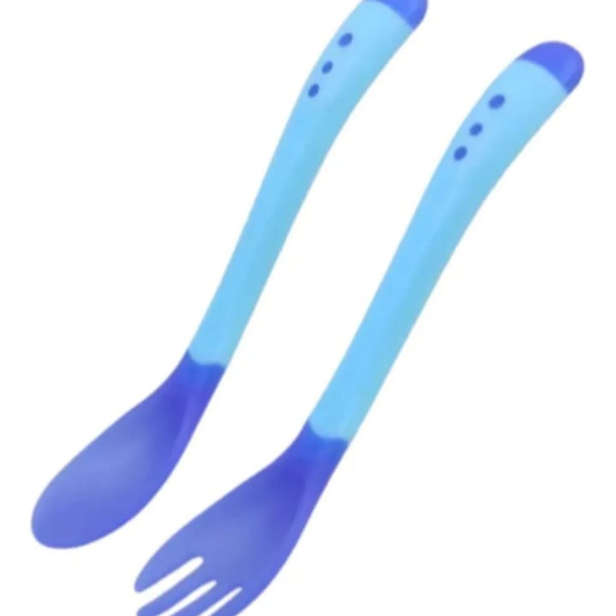 COCHOLITO KIDS - Set De Utensilios De Comer Para Bebes Cuchara Y Tenedor