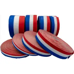 GENERICO - Cinta tricolor 8cm ancho y 2 metros largo para faja