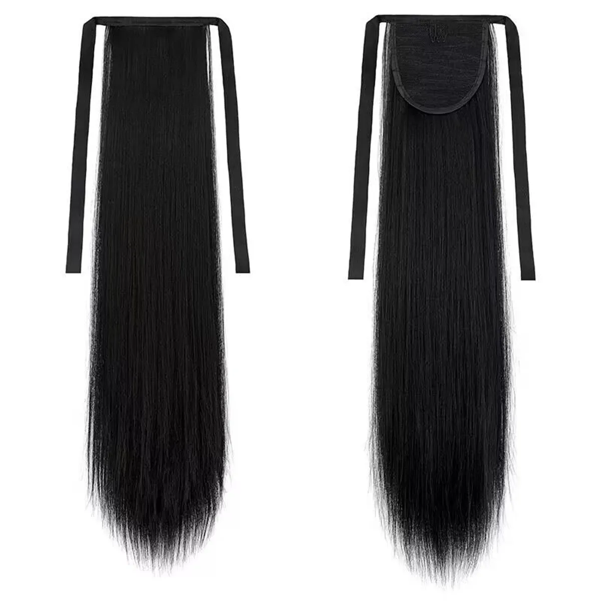 GENERICO - Postizos Extenciones De Cola Fibra Kanekalon Pelo Liso 1