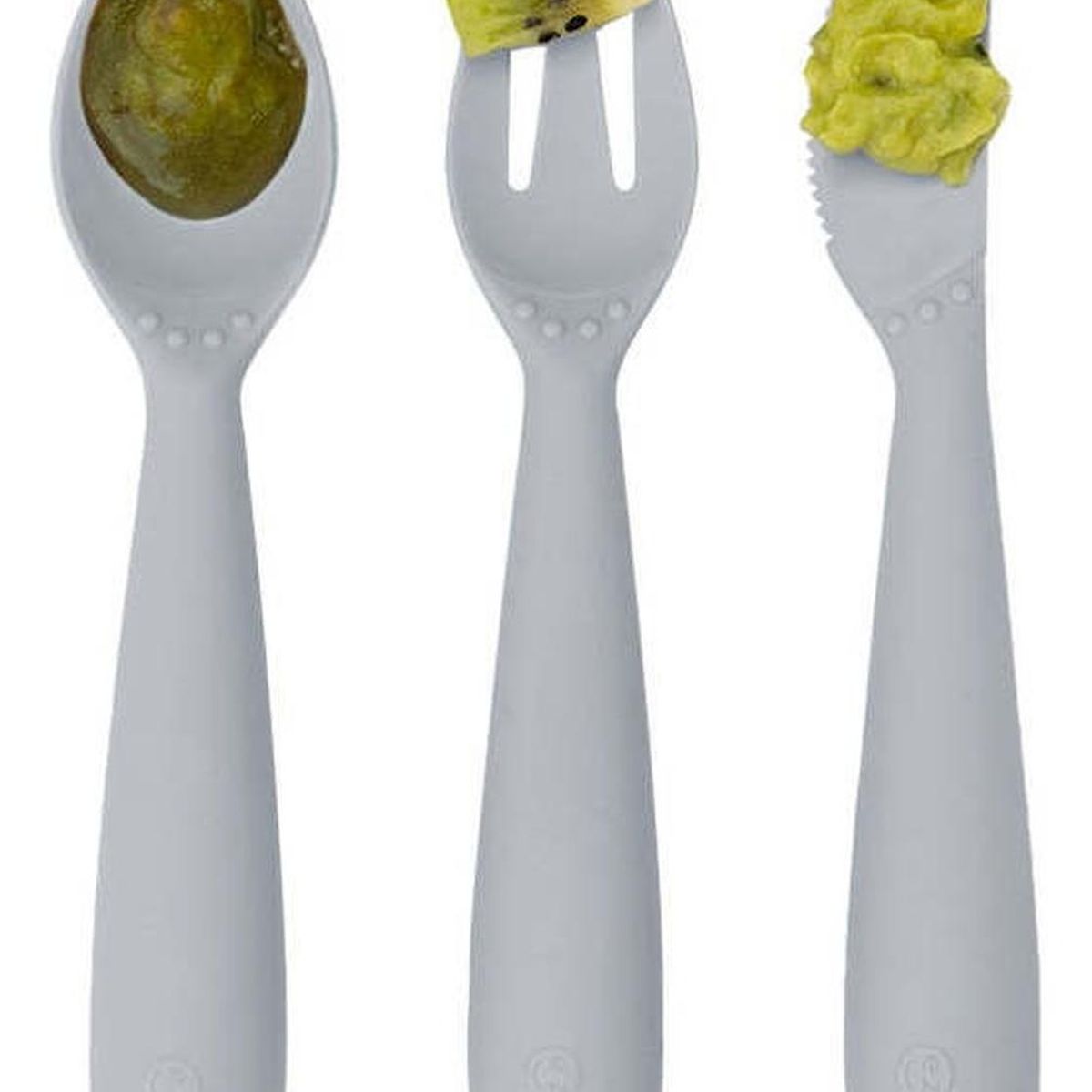 EZPZ - Set de Cubiertos Happy Azul Ezpz