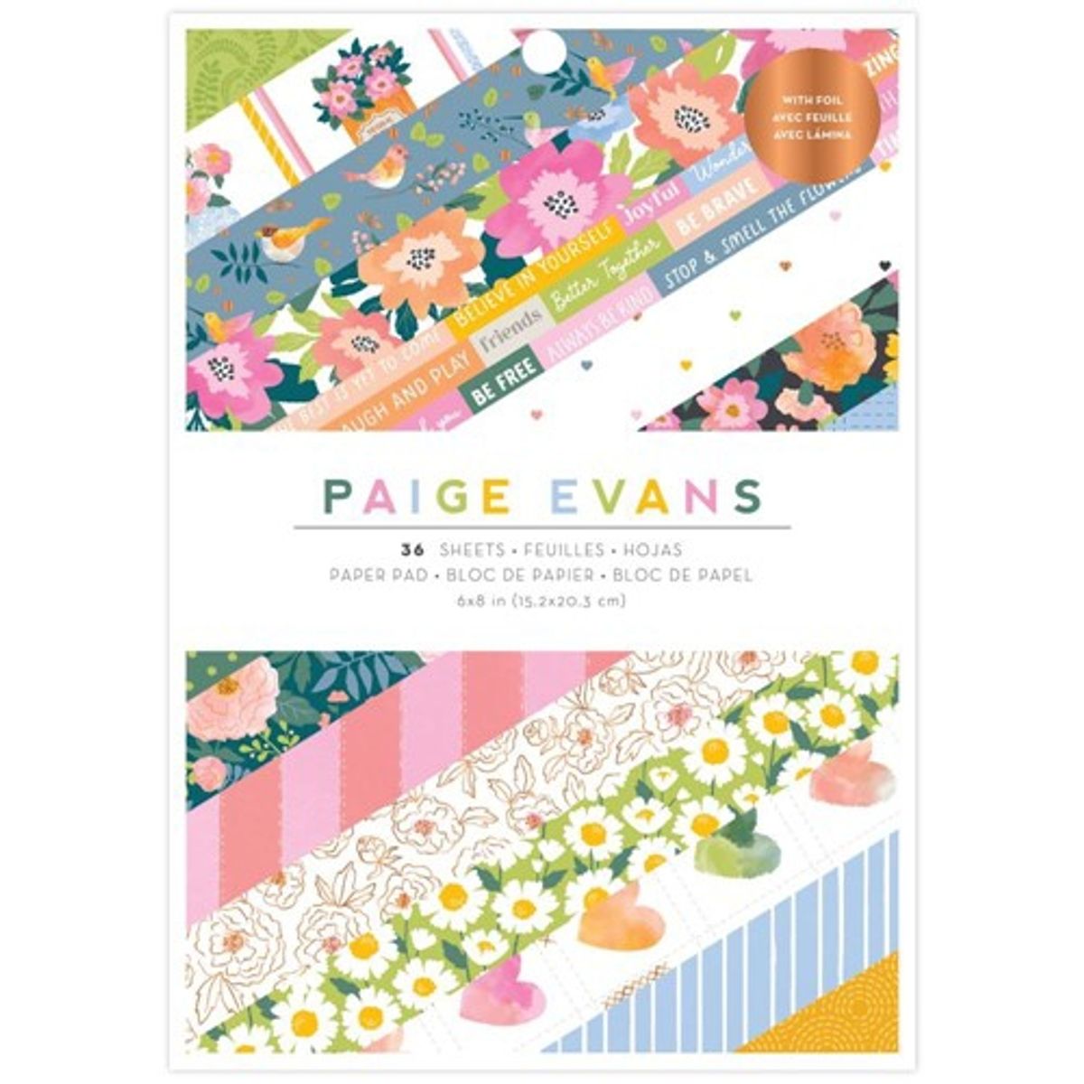AMERICAN CRAFTS - Paige Evans GARDEN SHOPPE 6 x 8 Paper Pad