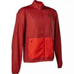 FOX - Chaqueta Cortavientos Bicicleta Ranger Rojo