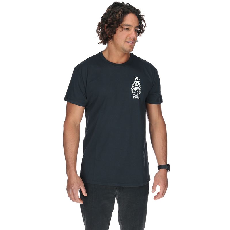 RVCA - Polera M/C Hombre Lil Devil Ss Negro RVCA