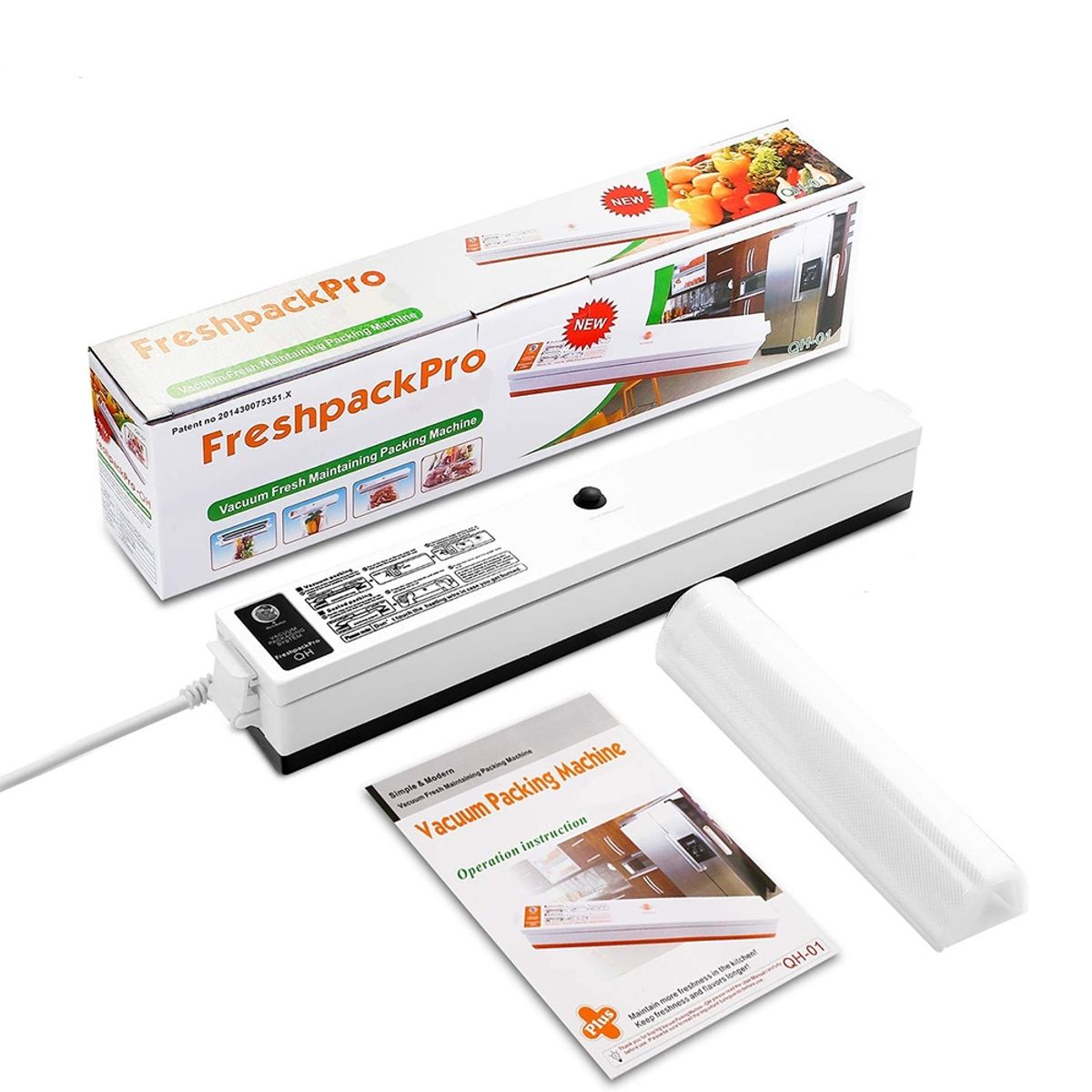 GENERICO - Selladora De Alimentos Al Vacío  Bolsas