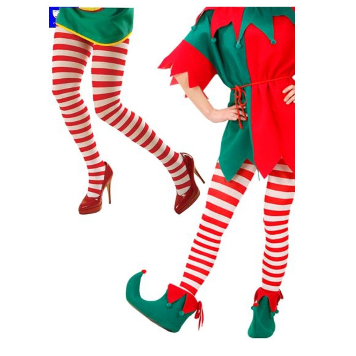 GENERICO - panti a rallas de colores navideños