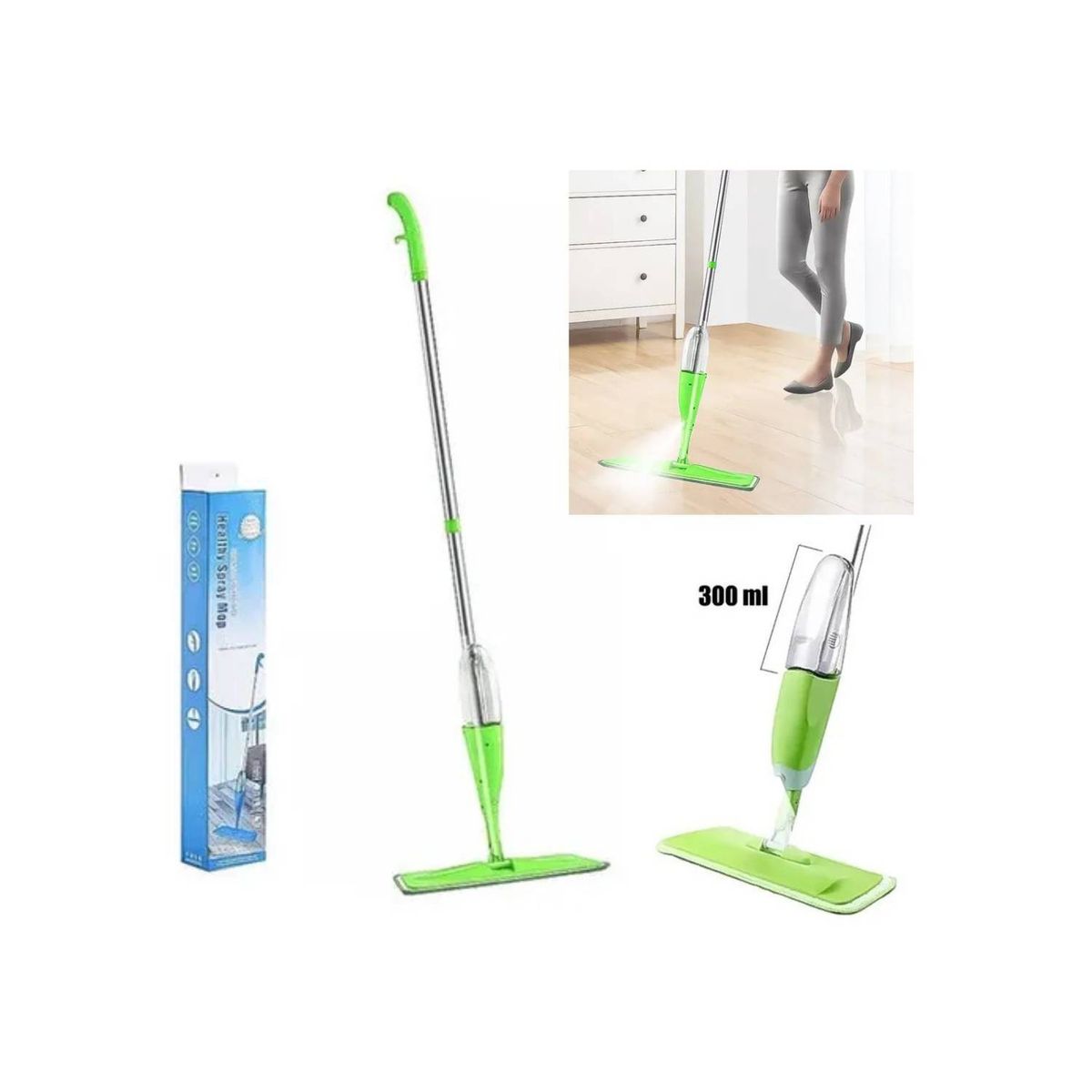 GENERICO - Mopa Limpiador Roceador Spray Trapeador Para Piso