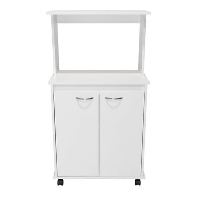 Imagen 2 del producto Mueble Microondas 2 Puertas Blanco 59.5x150.6x51.5 cm