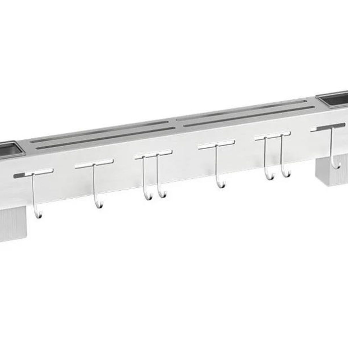 TNAKIEX - Portacuchillos De Pared De 40 Cm Con 6 Ganchos