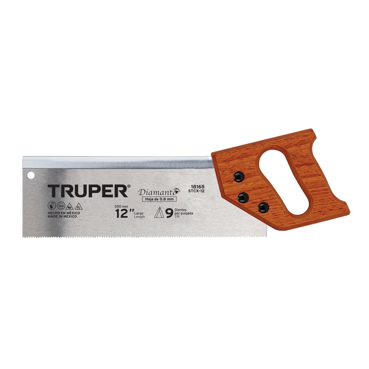 TRUPER - Serrucho De Costilla Truper De  12 Pulgadas