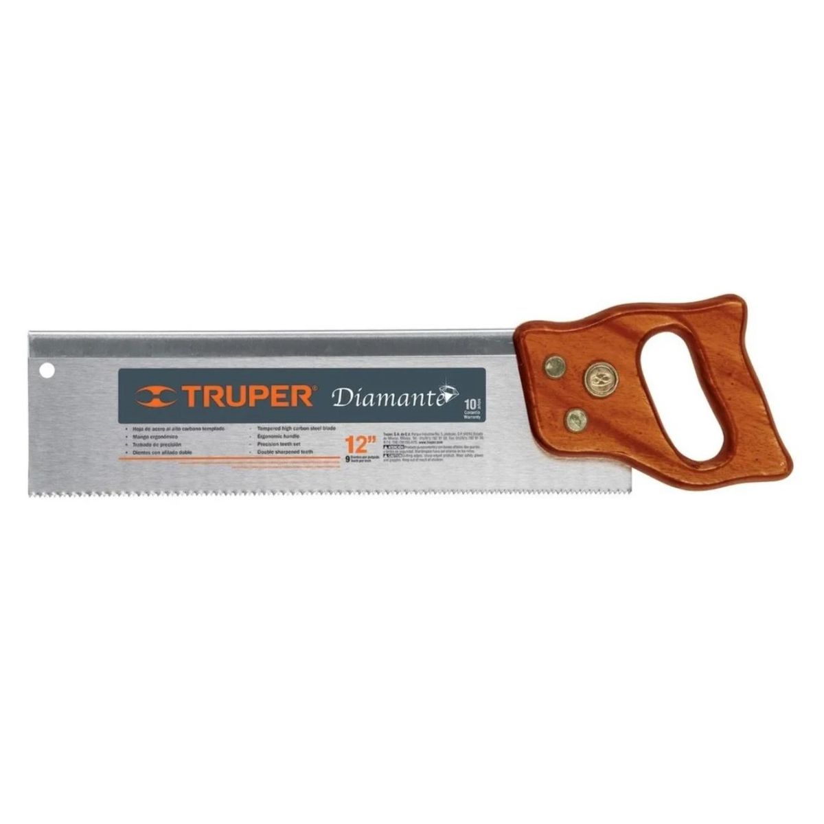 TRUPER - Serrucho De Costilla Truper De  12 Pulgadas