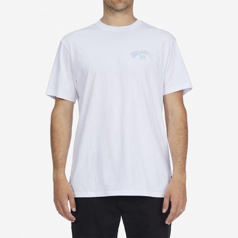 BILLABONG - Polera M/C Hombre Arch Fill M Tees Blanco BILLABONG