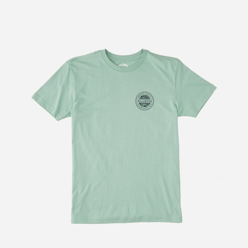 BILLABONG - Polera M/C Niño Rotor Fill T Tees Verde BILLABONG