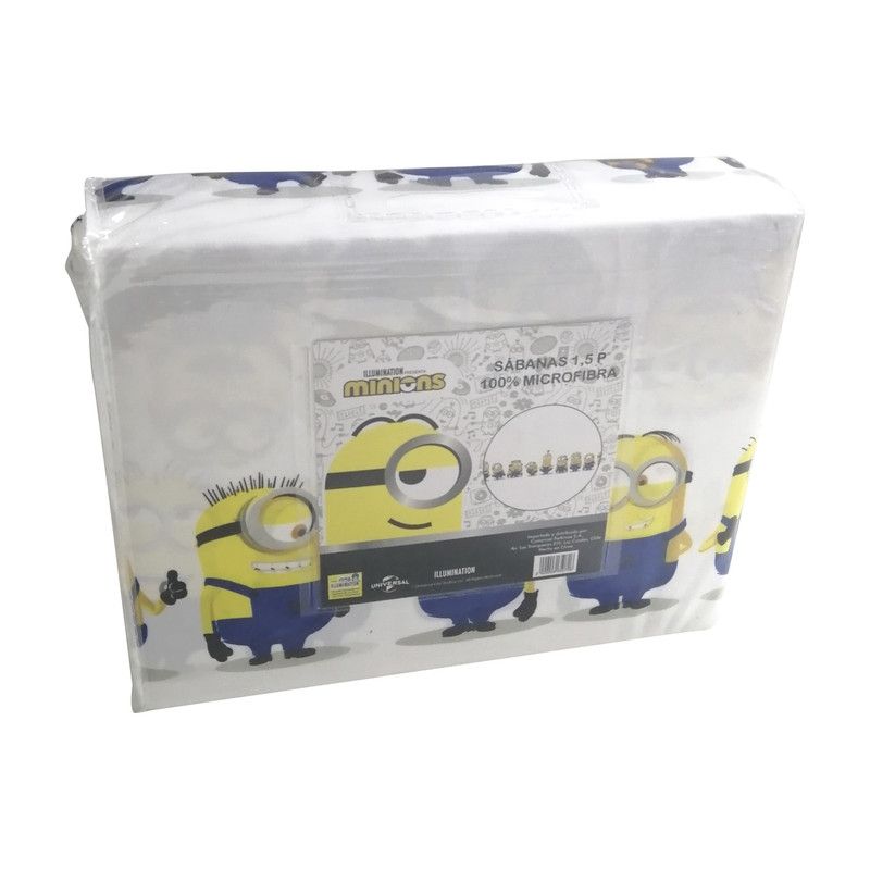 MINIONS - Juego Sabanas MINIONS 1,5 P mod 1