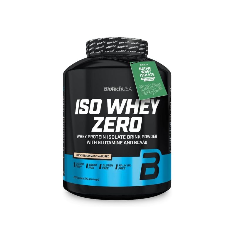 BIOTECH USA - Iso Whey Zero 5 Libras Biotechusa - COOKIES  - 90 Serv