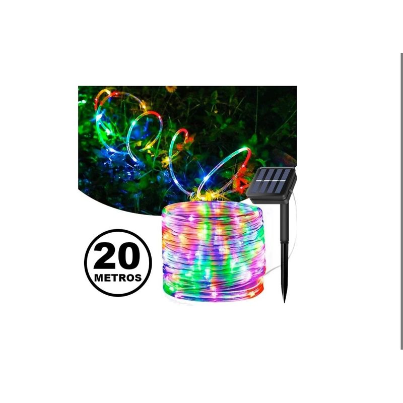 GENERICO - Guirnalda Luces Exterior Luces Led Navidad Manguera Led 100l