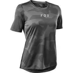 FOX - Polera Bicicleta Mujer Ranger Drirelease Gris