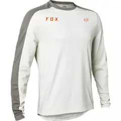 FOX - Polera Bicicleta Ranger Drirelease® Slide Mid Manga Larga Blanco