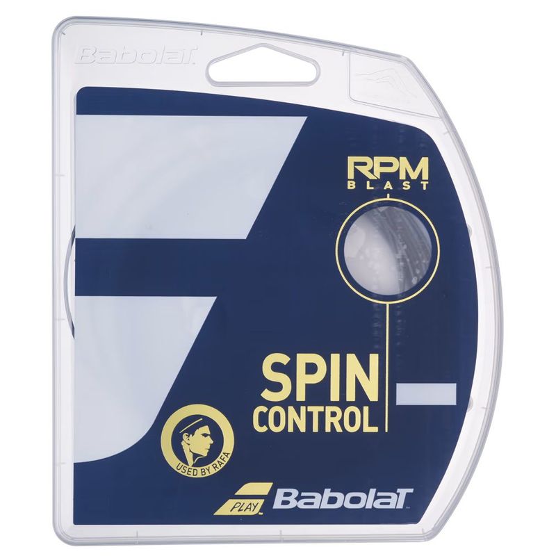 BABOLAT - CUERDA TENIS BABOLAT RPM BLAST 12 MTS - 1.30 (NEGRO)