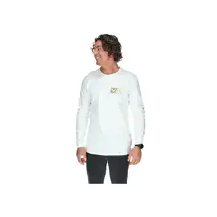 RVCA - Polera M/C Hombre Shifted Ls Blanco