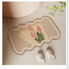 HOMER DESIGN - Alfombra De Baño Antideslizante Ultr Absorbente Favorito