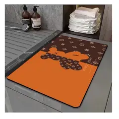 HOMER DESIGN - Alfombra De Baño Antideslizante Ultr Absorbente Favorito