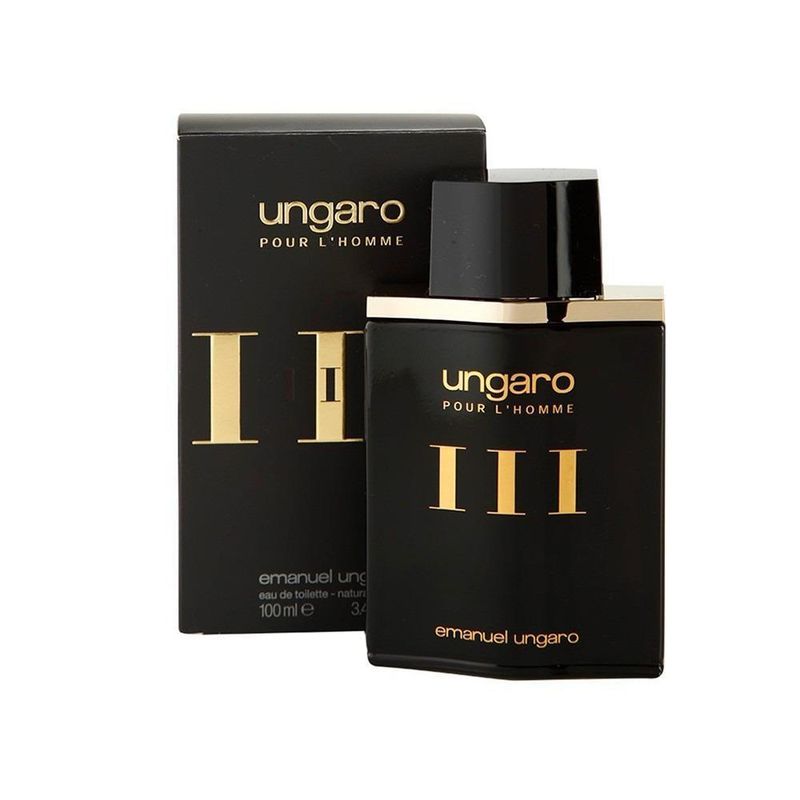 EMANUEL UNGARO - Perfume Ungaro III de Emanuel Ungaro Edt 100 ml Hombre