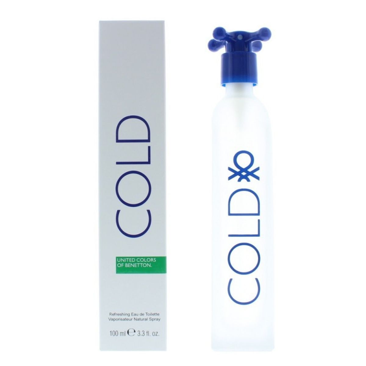 BENETTON - Perfume Cold Benetton Eau de Toilette 100 ml Hombre