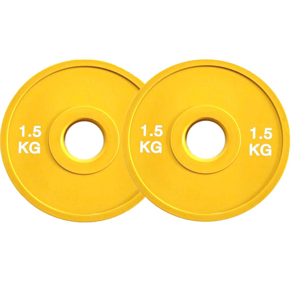 BASKO FITNESS - Discos Olimpicos 1.5 Kg Par Fraccionados