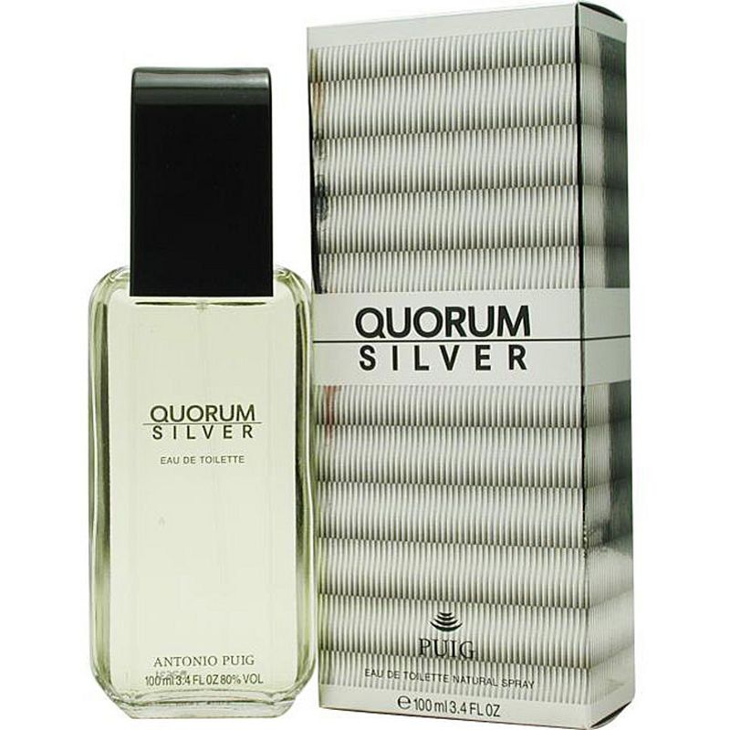 ANTONIO BANDERAS - Perfume Antonio Puig Quorum Silver Edt Spray 100 ml Hombre