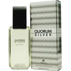 ANTONIO BANDERAS - Perfume Antonio Puig Quorum Silver Edt Spray 100 ml Hombre