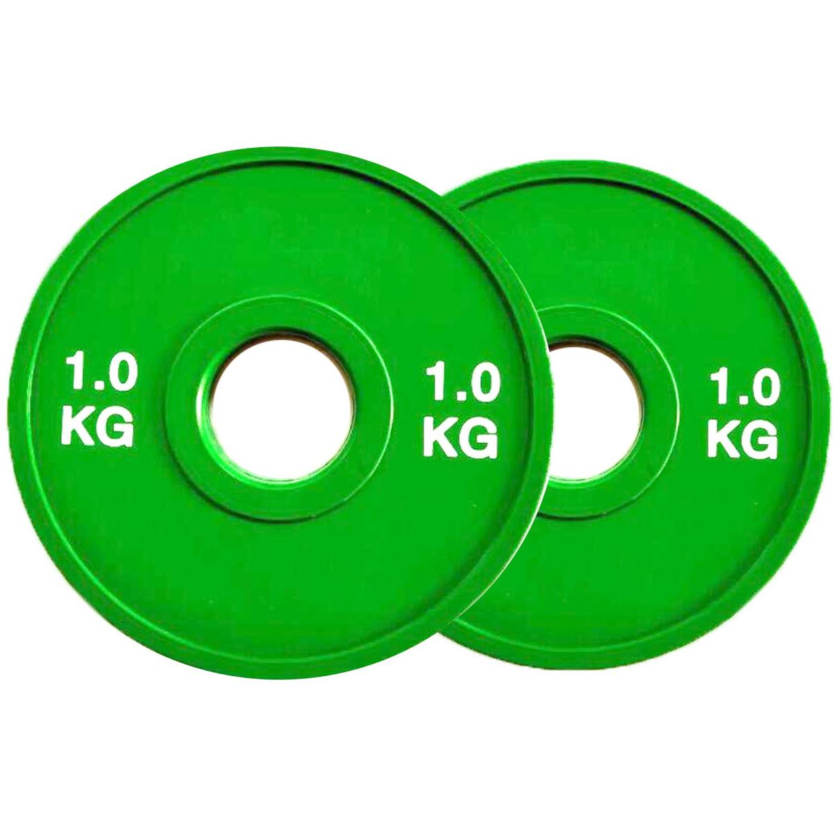 BASKO FITNESS - Discos Olimpicos 1 Kg Par Fraccionados