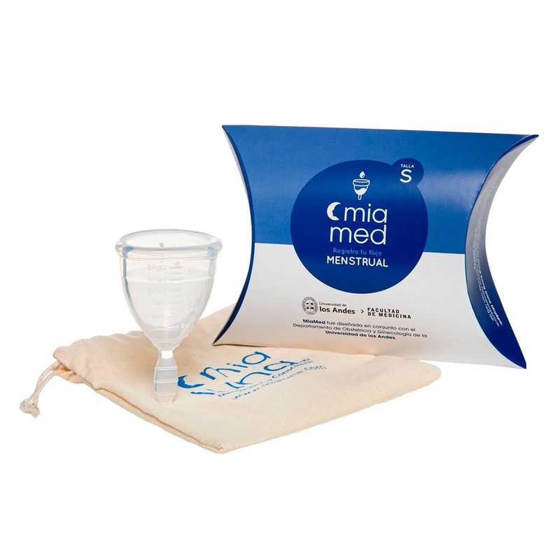 MIALUNA - Copa Menstrual Mia Luna Mia Med Traslucida Talla S