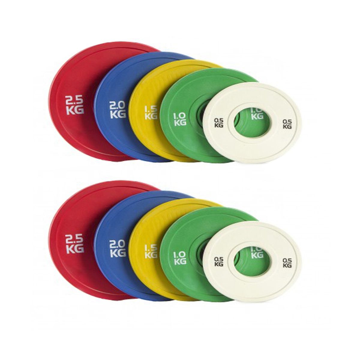 BASKO FITNESS - Discos Olimpicos Set Fraccionados