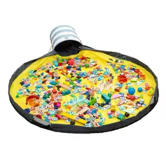 CRUSEC - Bolsa Almacenamiento De Juguetes Multifuncional Para Niños