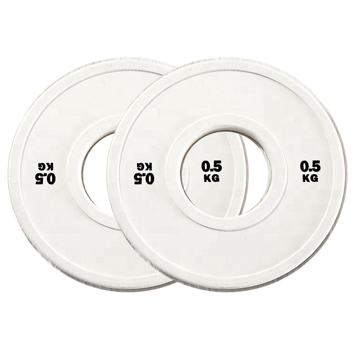 BASKO FITNESS - Discos Olimpicos 0.5 Kg Par Fraccionados