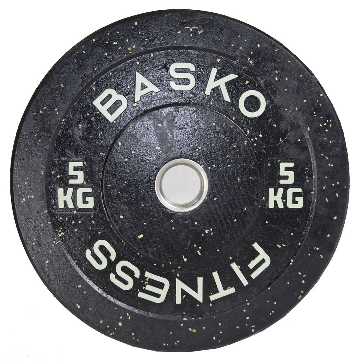 BASKO FITNESS - Bumper Plate Par Discos 5 Kg Pesas
