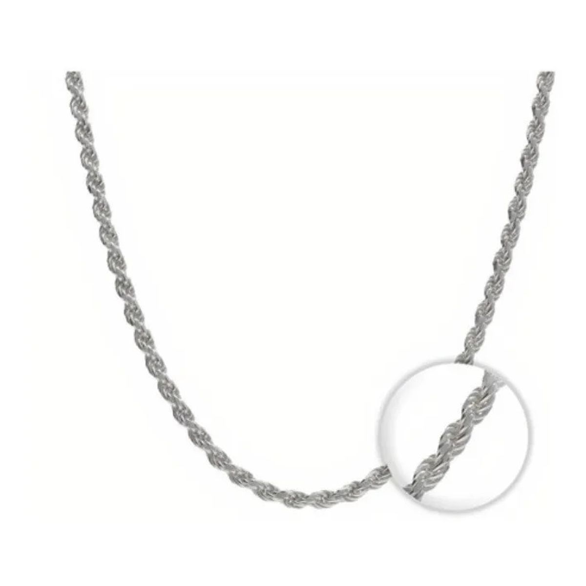 GENERICO - Cadena tejido Tourbillon en plata Italiana 925