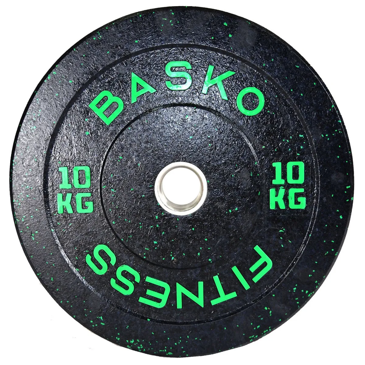BASKO FITNESS - Bumper Plate Par Discos 10 Kg  Pesas