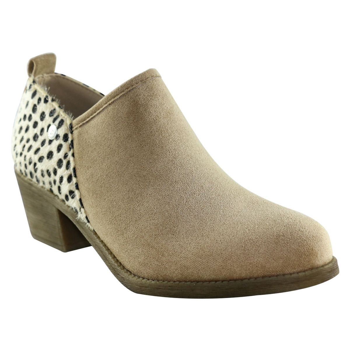 DINASTELLA - Zapato furry bajo Khaki Danicolle