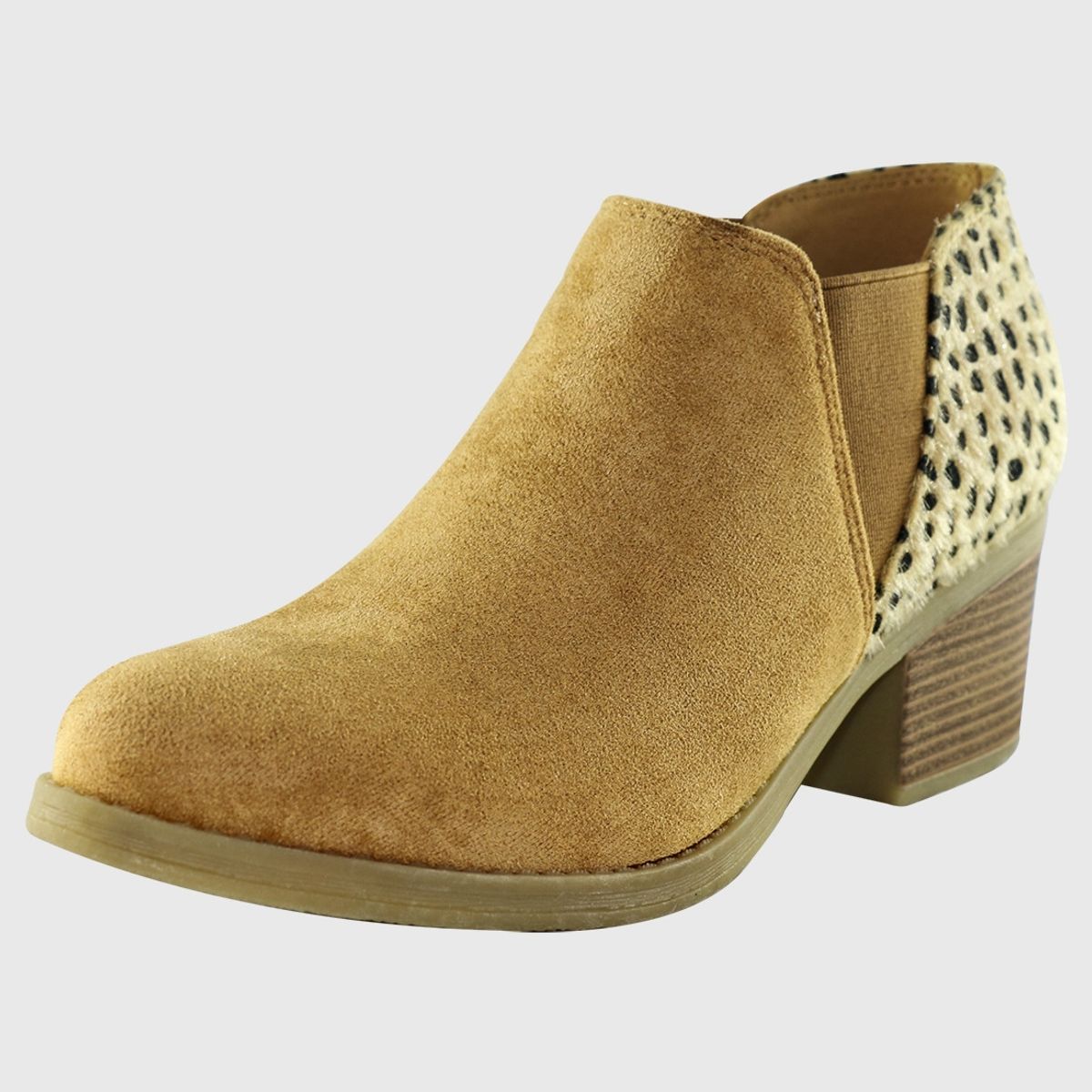 DINASTELLA - Botin animal print Camel Danicolle