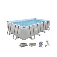 Piscina Estructural Rectangular 549x305 x122cm 20m3 Set completo