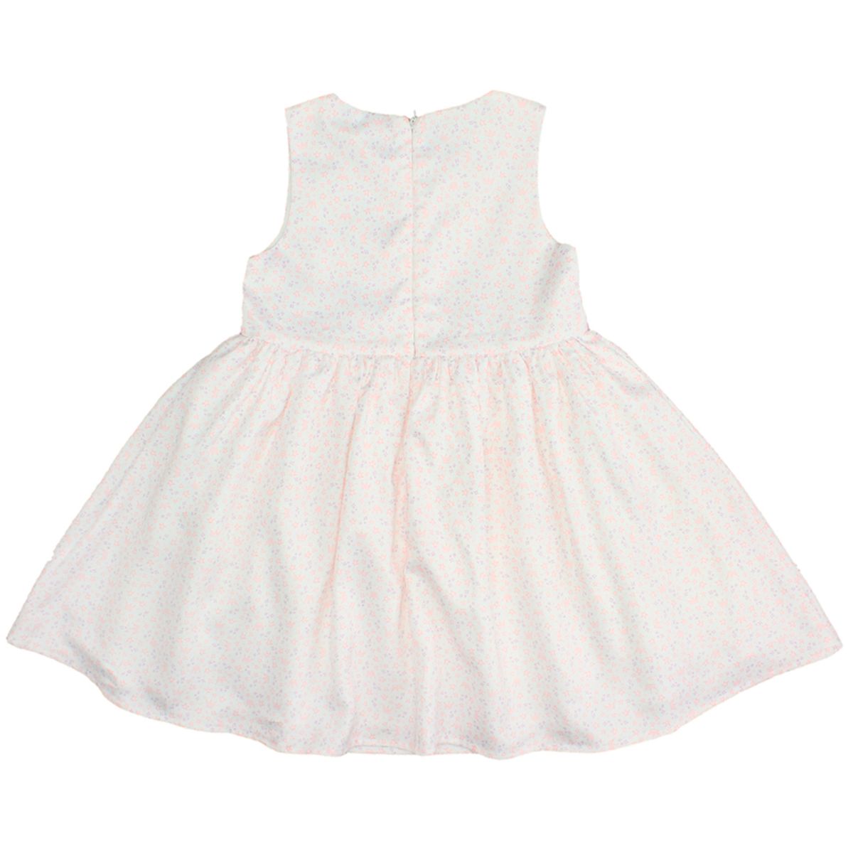 BUBBLE GUMMERS - Vestido Niña Bubblegummers Elevated Nature Blanco