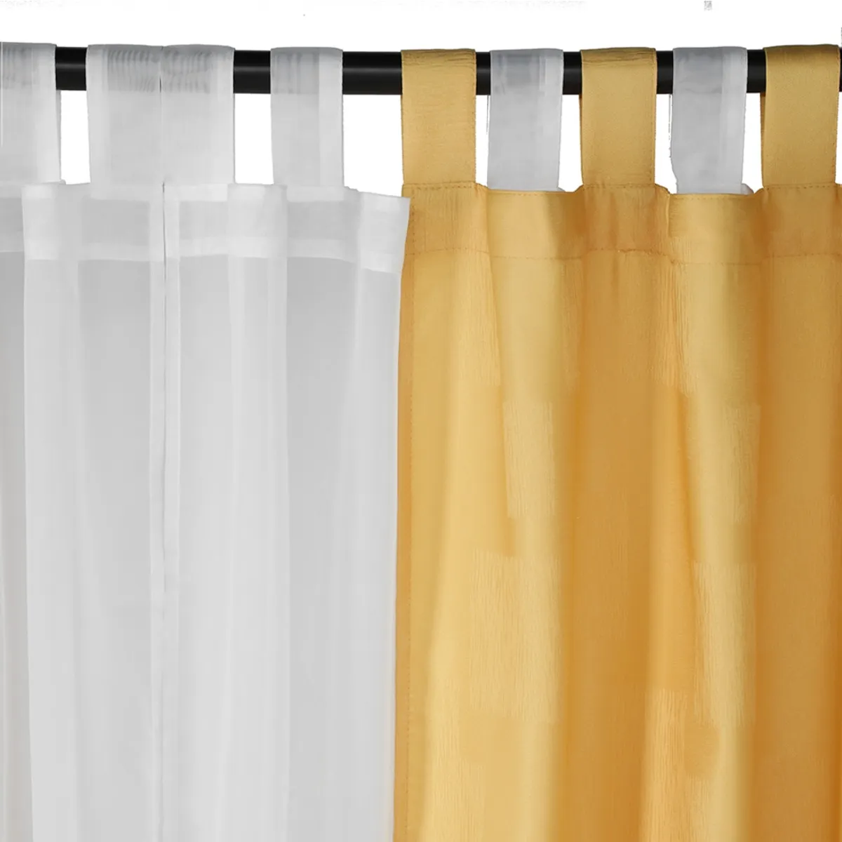 CHANTILLY - Cortina jacquard 10 pcs capital 145x220 - oro CHANTILLY