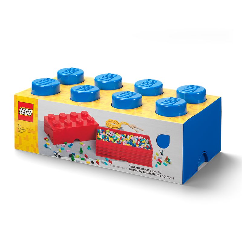 LEGO STORAGE - Contenedor LEGO BRICK 8 - M. STONE GREY