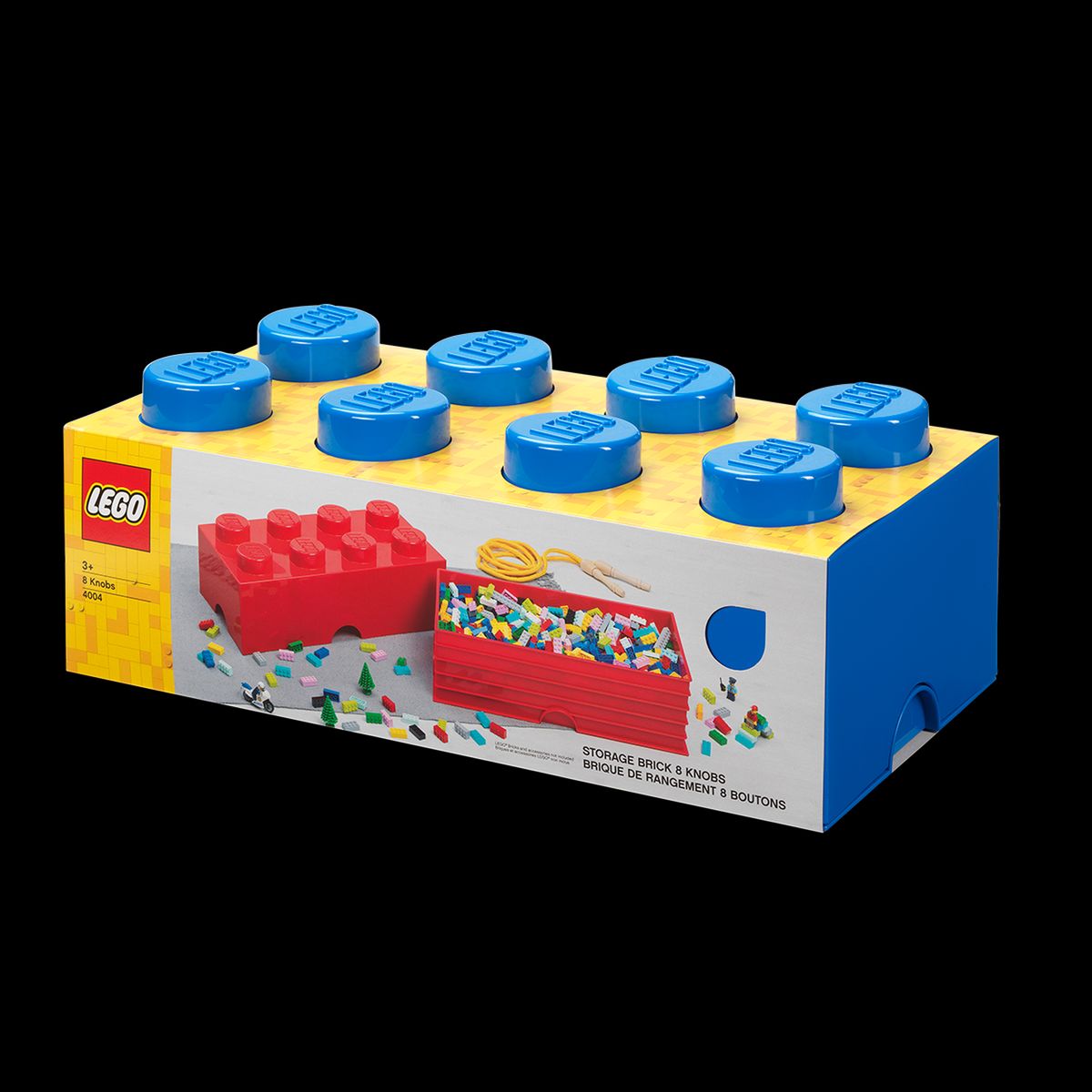 LEGO STORAGE - Contenedor LEGO BRICK 8 - SAND GREEN